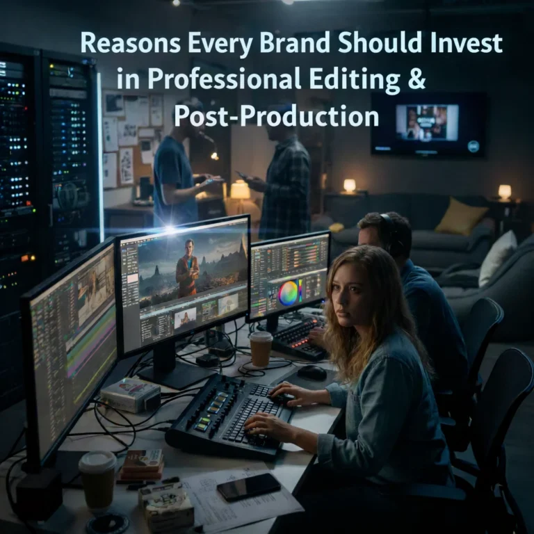Professional Video Editing & Post-Production